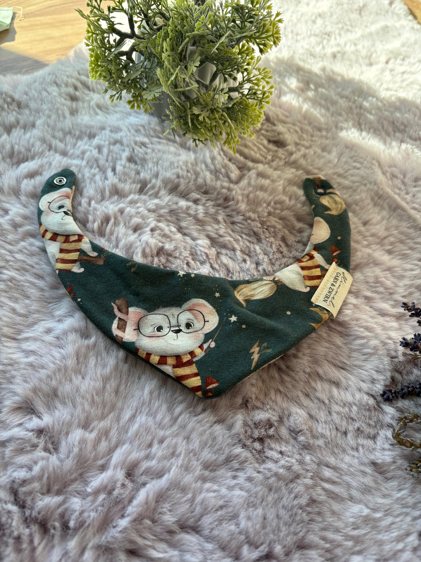 BIO Babylätzchen Zaubermaus ✨