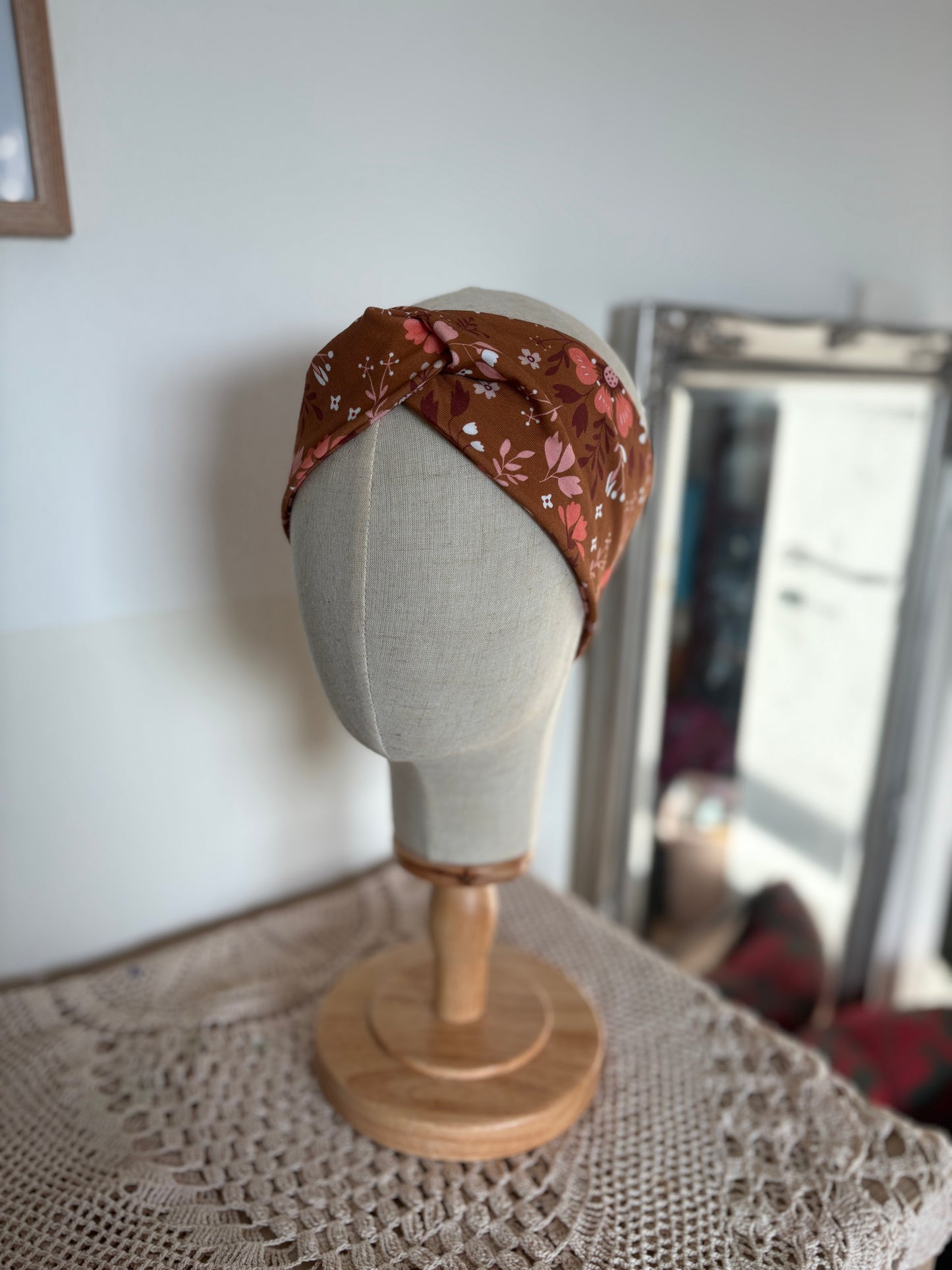 BIO Jersey Stirnband flower