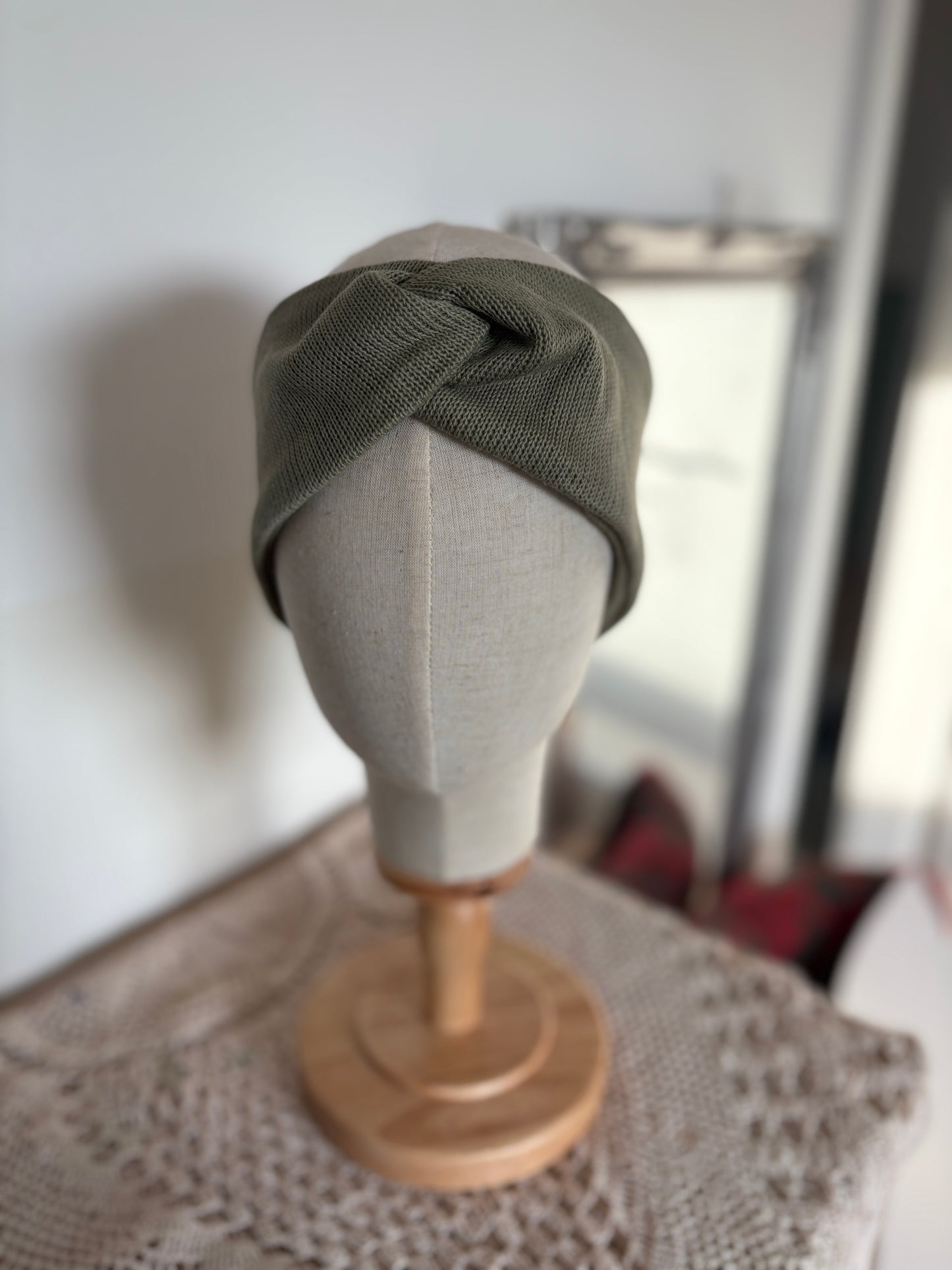 Hochwertiges BIO & GOTS Stirnband aus Strickstoff perfekt für Herbst und Winter