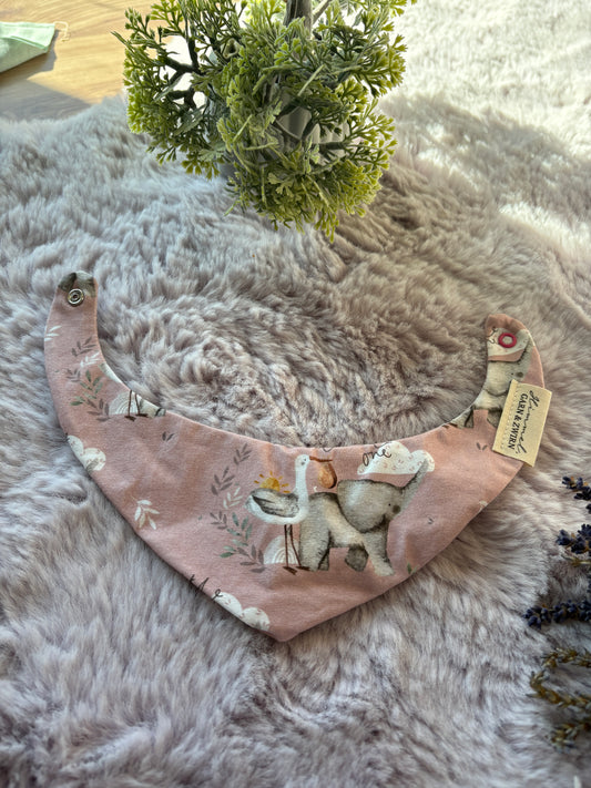 BIO Babylätzchen Hello Little One rosa