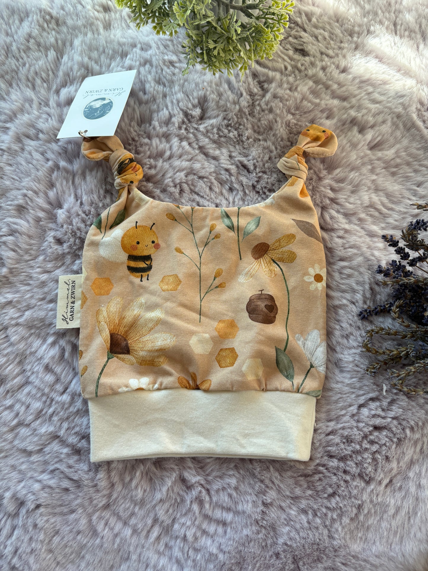 BIO Babyhaube Biene 🐝