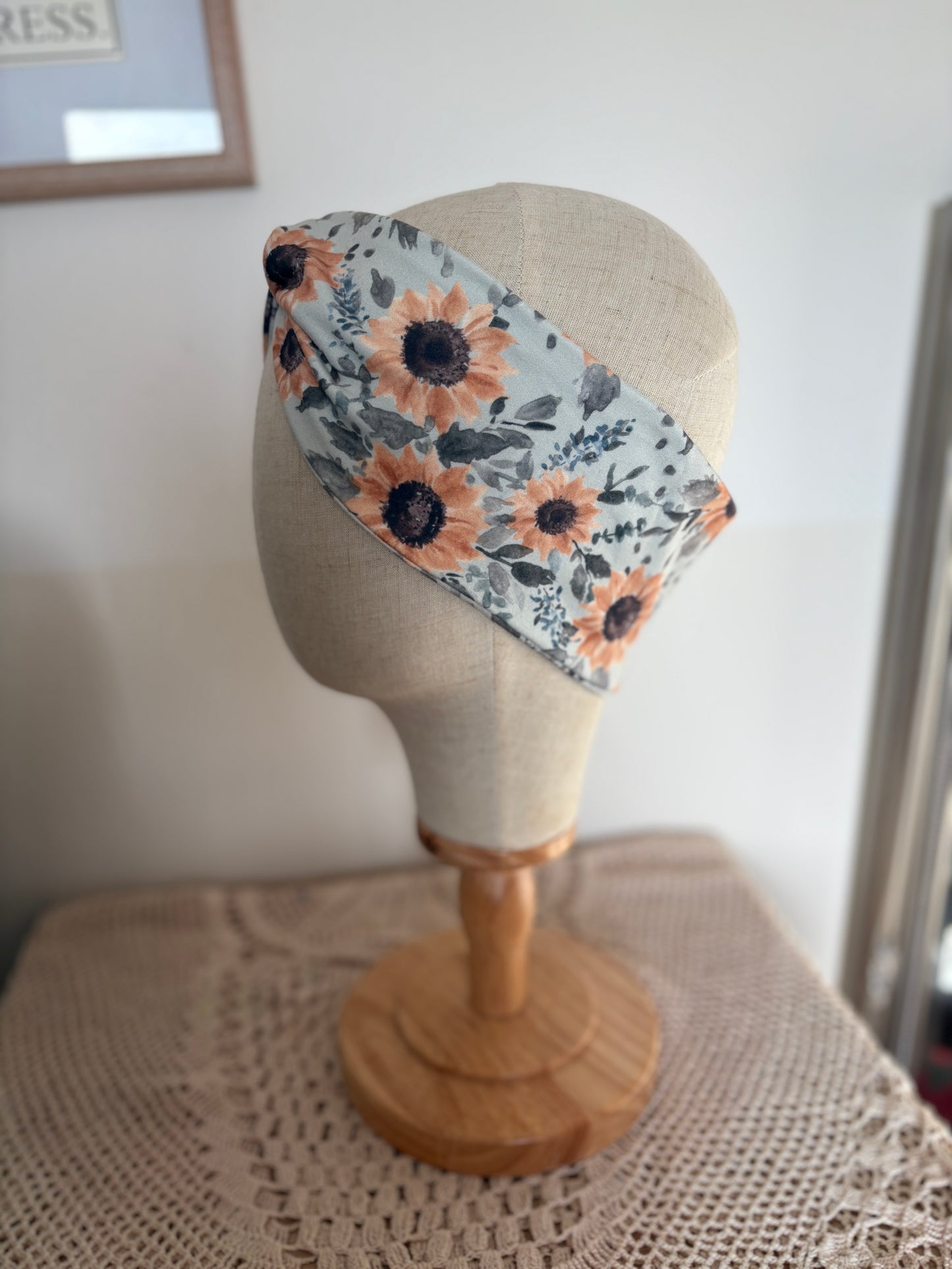 BIO Jersey samt Stirnband sunflower