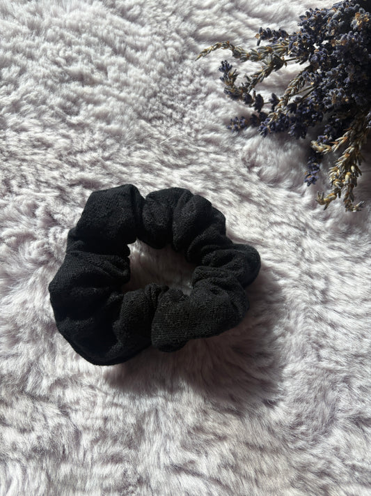 Scrunchie Simple Black