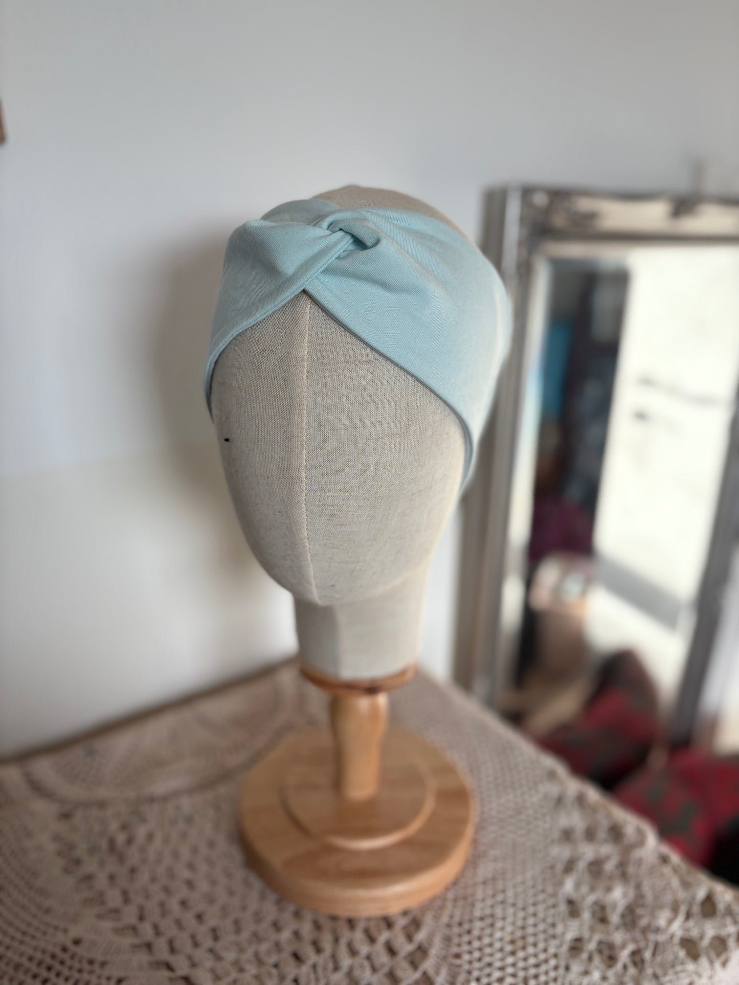 BIO Jersey Stirnband Türkis