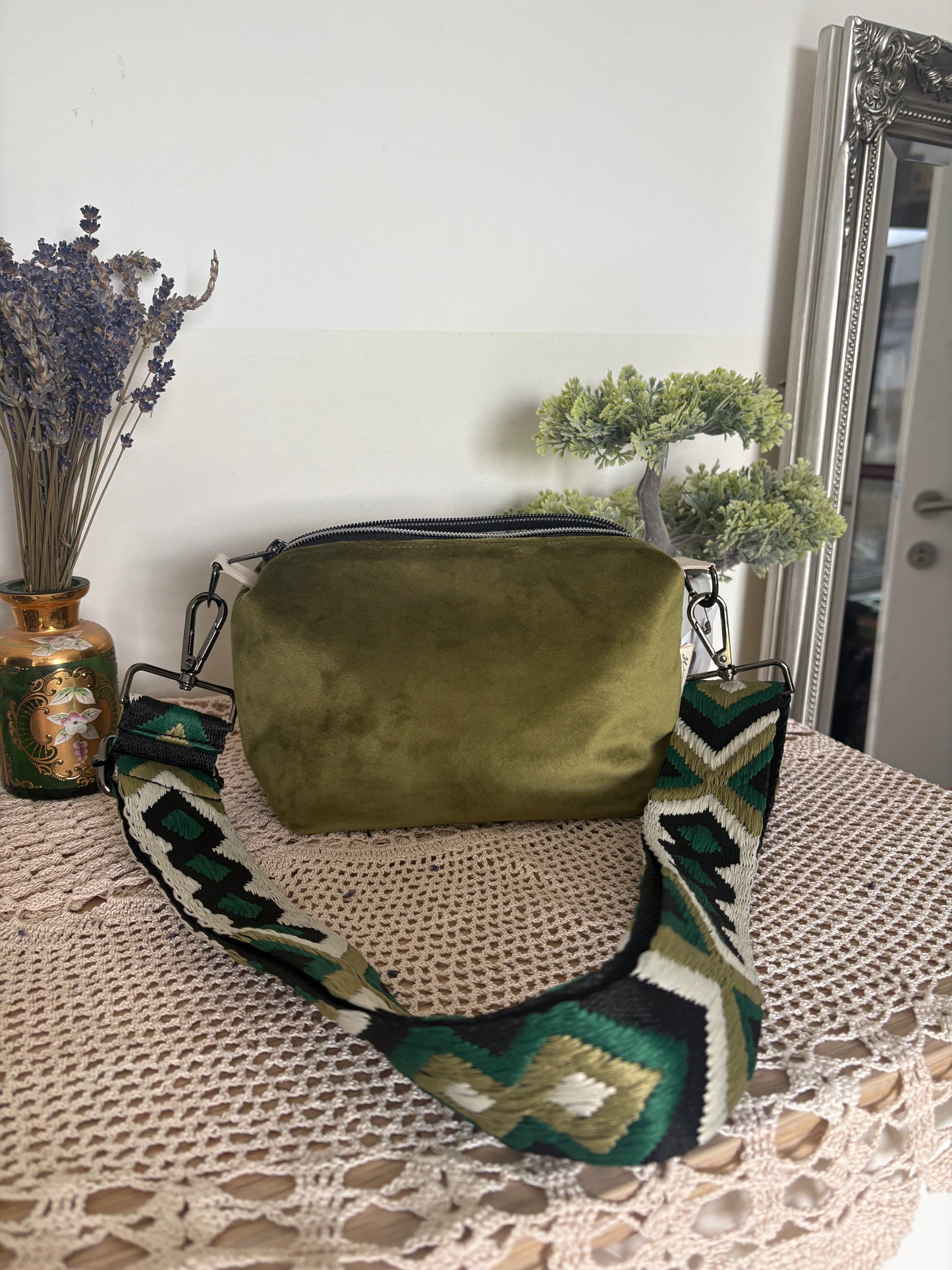 Elegante Handtasche in grün 💚