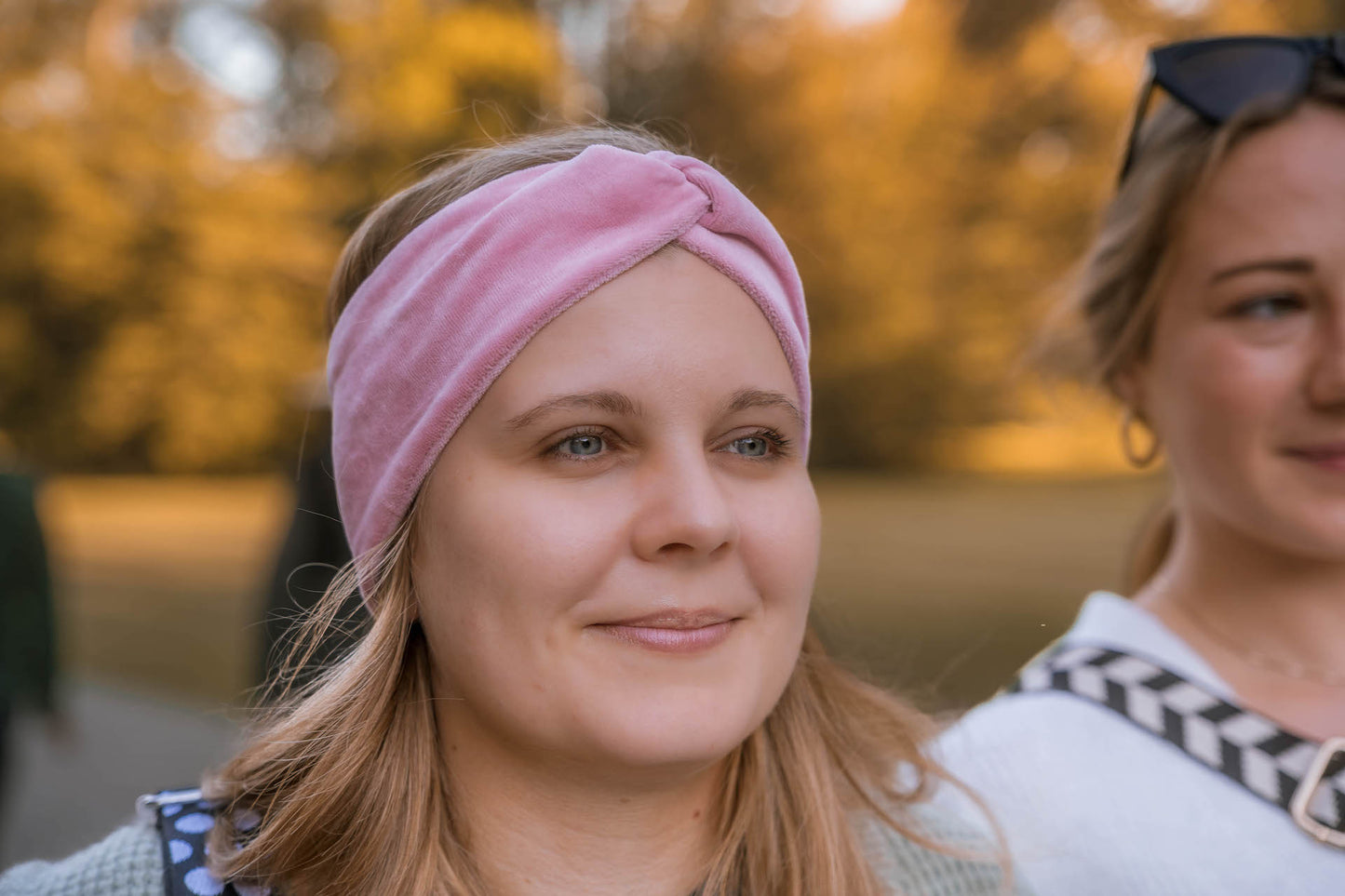 Stirnband in rosa BIO & GOTS Nikki Stoff