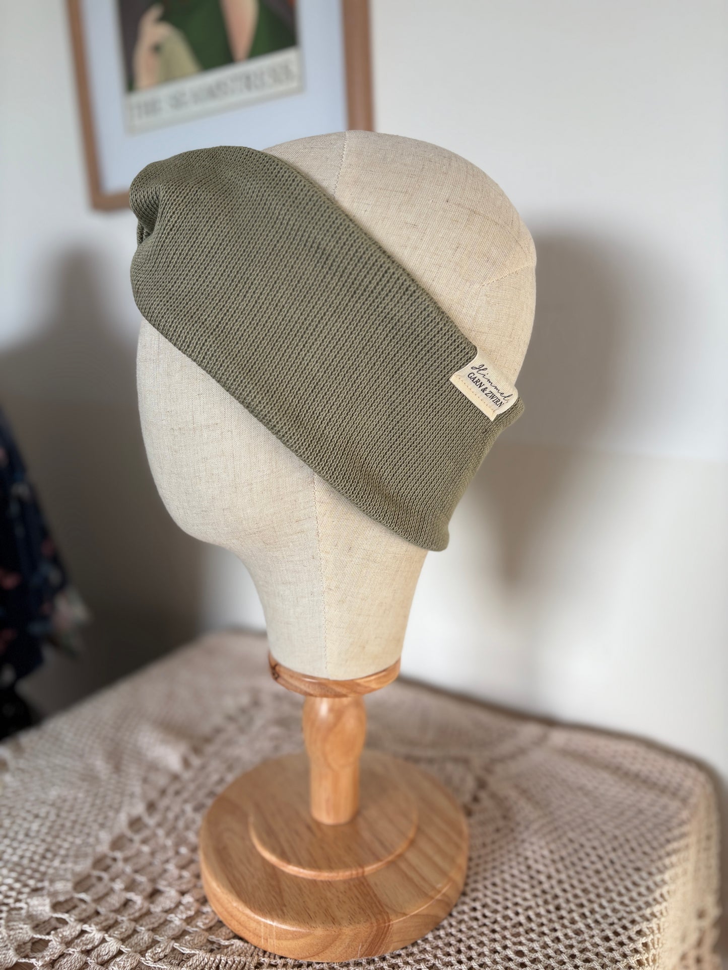 Hochwertiges BIO & GOTS Stirnband aus Strickstoff perfekt für Herbst und Winter