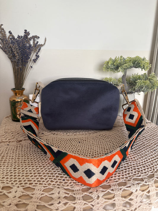 Coole Handtasche in Blau orange 🍊