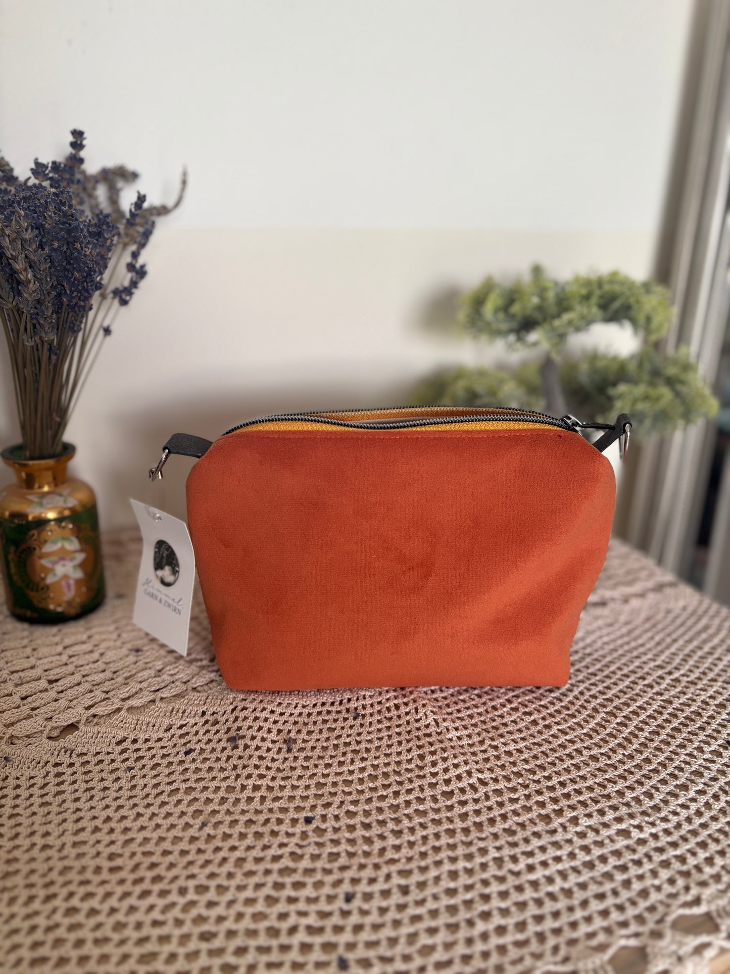 Herbstliche Handtasche in Orange 🍂