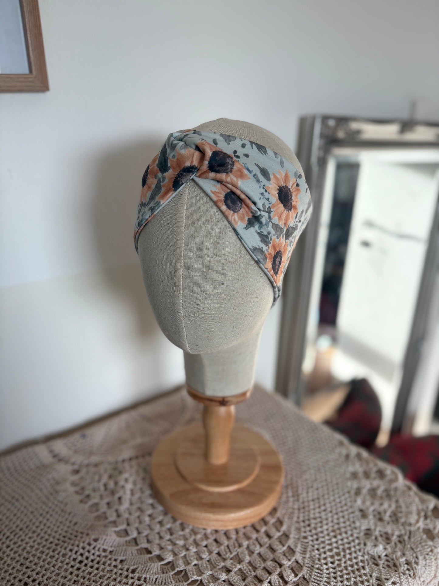 BIO Jersey samt Stirnband sunflower